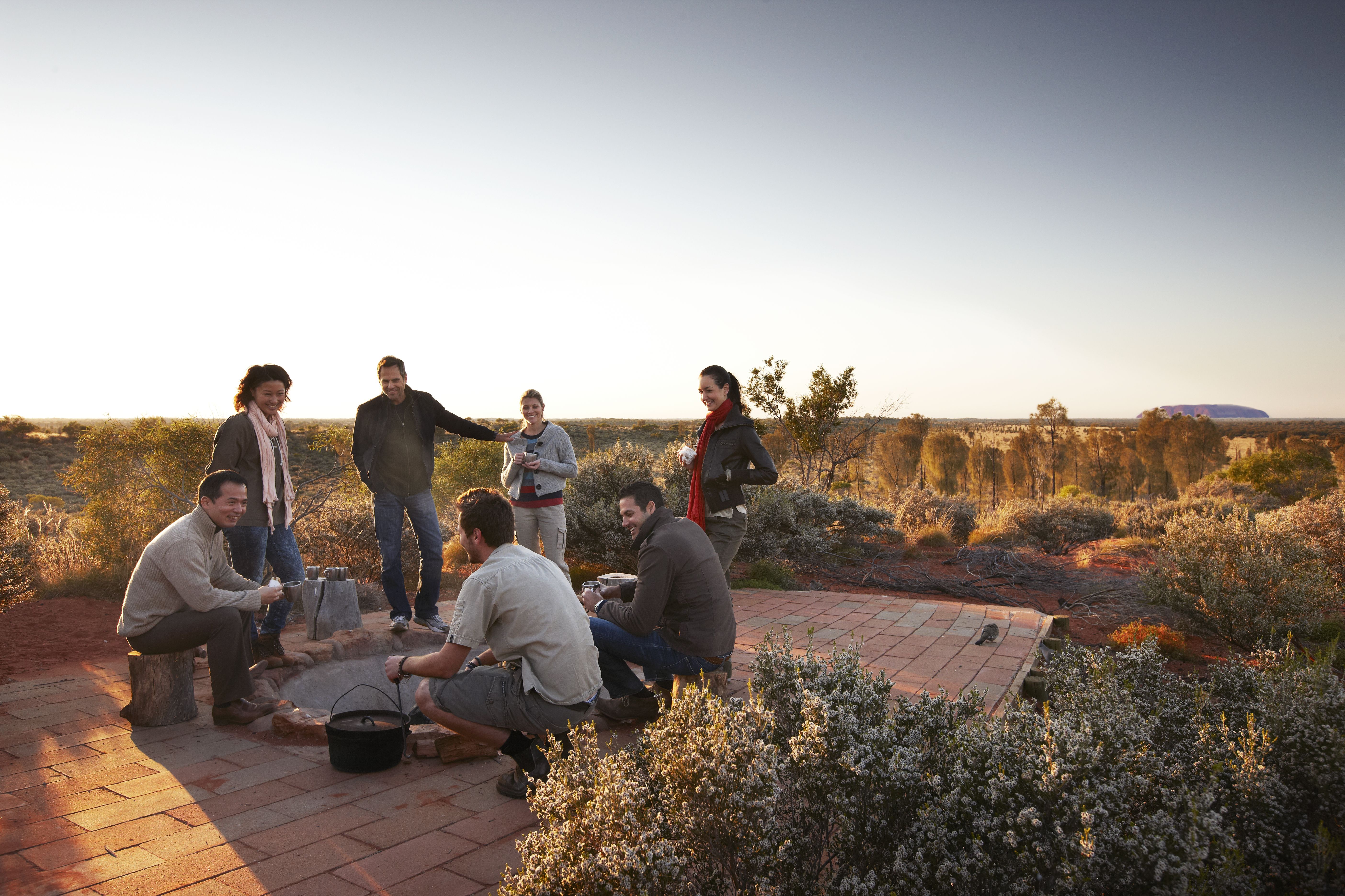 People at the Desert Awakenings Experience