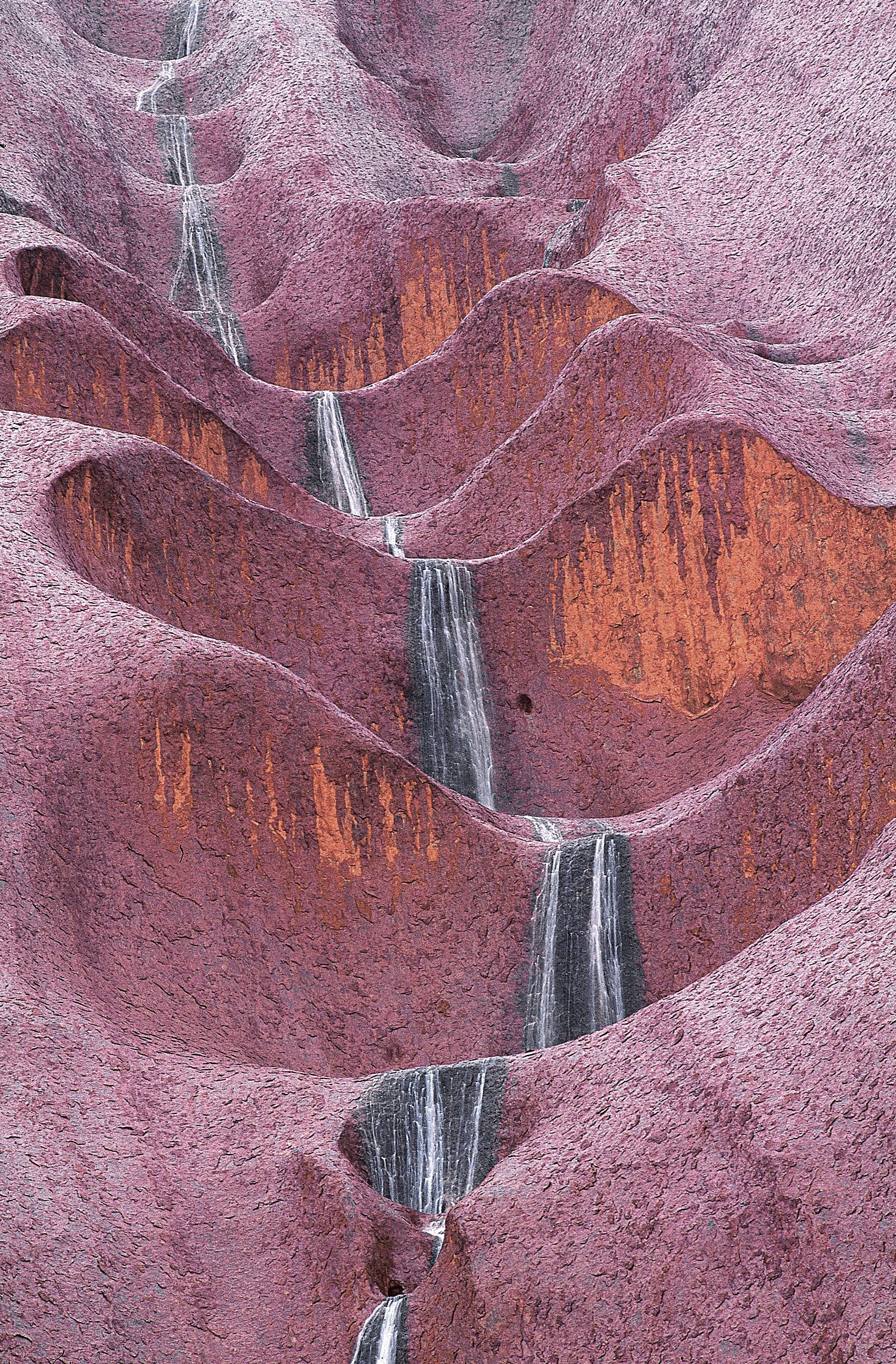 Waterfalls on Uluru