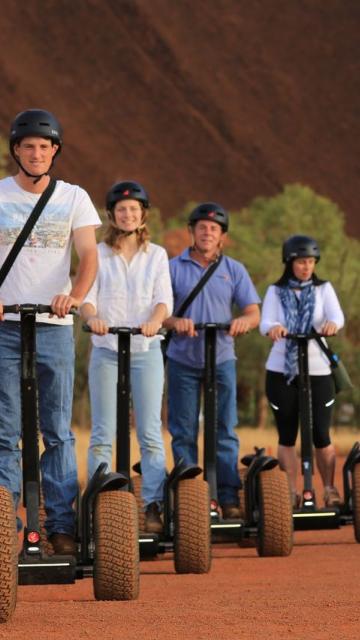 Segways at Ayers Rock Resort